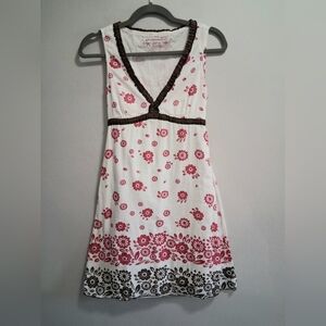 Aeropostale Vintage Y2K Floral Daisy Empire Waist Dainty Ditzy Sundress Size XS